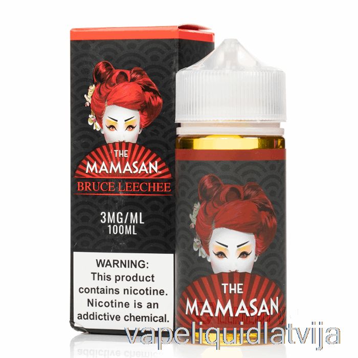 Bruce Leechee - The Mamasan - 100ml 0mg Vape šķidrums